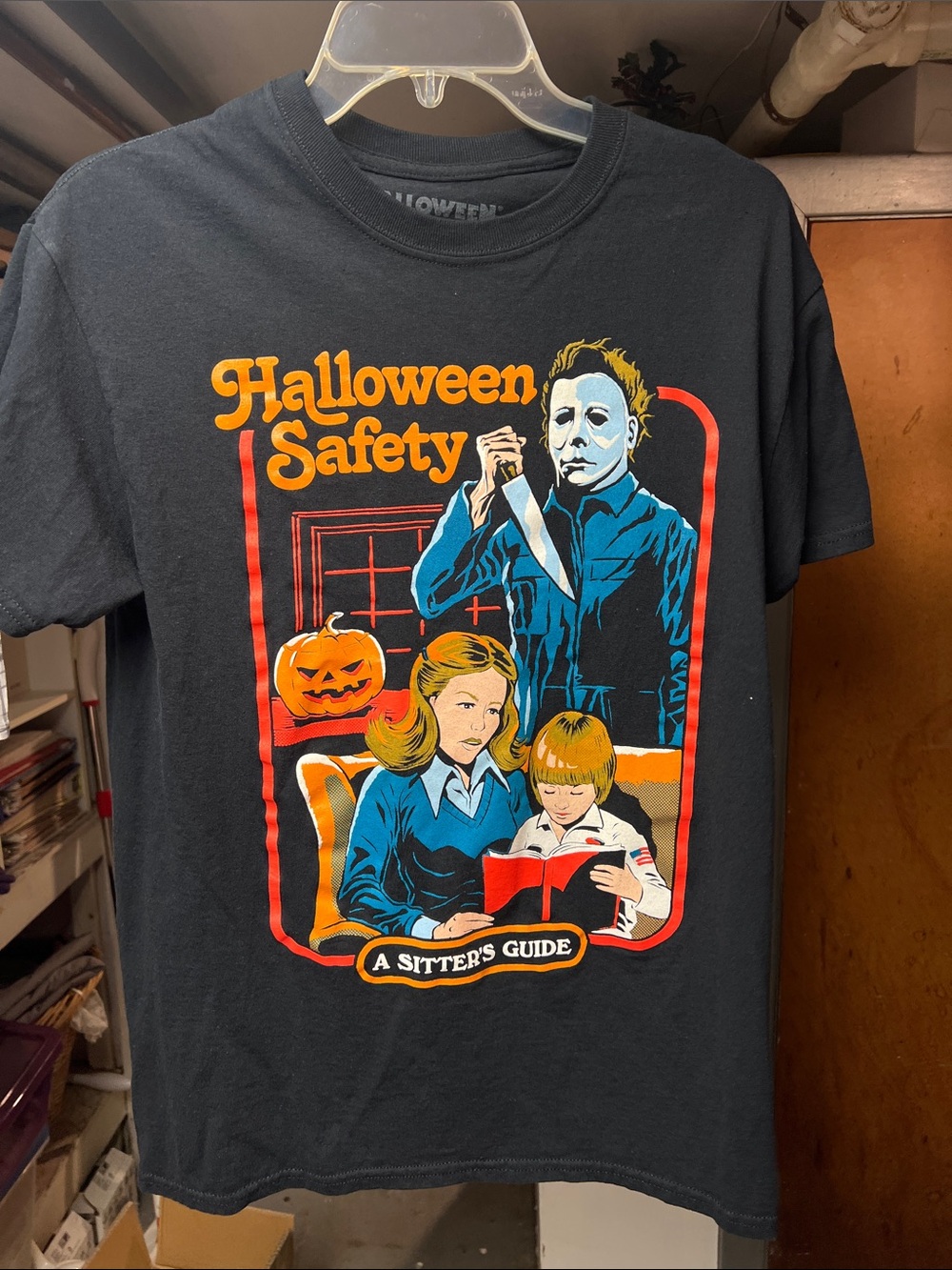 Halloween Graphic Tee - Black